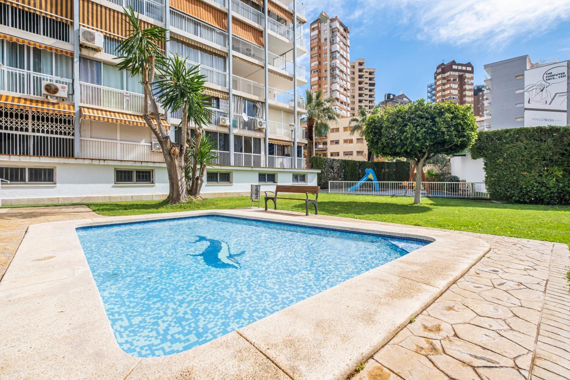 Apartamento Albatros Benidorm Exterior foto